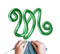 Crochet Tension Ring - Multifunctional Crochet Ring, Portable Knitting Tool | Long Life Aluminum Wire Tension Ring, Companion Ring Thread Regulator For Left-Handed And Dr