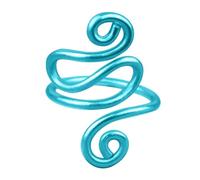 Crochet Tension Ring - Yarn Tension Ring | Alumium Wire Tension Ring for Left and Right Hand | Adjustable Crochet Tension Ring for Maintaining Consistent stitchs Size While Crocheting