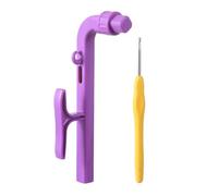 Crochet Tension Rings - 17x6.4 Cm/6.69 X 2.52 Inch Crochet Tension Tool | Crohet Guide, This Holder Prevents Hard to Handle Hand Wraps And Blocks The