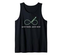 Crochet Therapy Yarn Mindfulness Minimalist Calm Tank Top