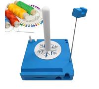 Crochet Thread Holder with Yarn Holder - Portable Knitting Organizer, Storage Box for Yarn and Balls, for Beginners Girls Crochet and Knitting Projects at Home and on the Go