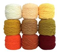 Crochet Thread， Rug Making Punch Needle Acrylic Yarn,100g/200g Poke Embroidery Sewing Thread(200g Ball)