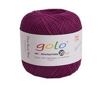 Crochet Thread Size 20 for Hand Knitting Crochet Yarn for Hand Knitting Pink purple-191