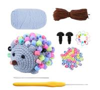 Crochet Tool Kit - Crochet Accessory Bag | Beginning of Learning Process for New Craft Lovers | Amigurumi Animals Creative Healthy Teaching Soft Yar Birthday Gift for Children Excited by L