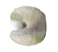Crochet Wool - Art | Long Soft Hair Material, Crepe Weave Cord, Colorful Embroidery Knitting Supplies Pack, Creative Craft Equipment