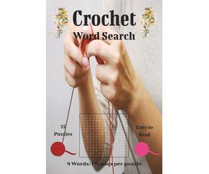 Crochet Word Search: Cozy Crochet Word Hunts for Relaxing Fun & Creative Minds