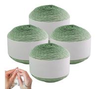 Crochet Yarn - 4-Piece Gradient Yarn | Soft Knitting Yarn | For Hobbyists, Quilting Projects, For Embroidery Work, Fabric Repair, Scarf Making, For