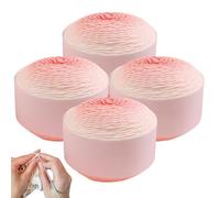 Crochet Yarn | 4 Pieces Gradient Thread for Crafts, Crochet Yarn for Beginners - for Hobbist Needlework Repair Creation Scarves Art
