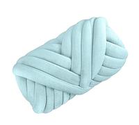 Crochet Yarn,Chunky Yarn Chunky Yarn Tube Giant Crocheting 250G Jumbo Tubular Knitting Soft Bulky Fit use for Rug Making Throw Hats Scarf Pet Bed(Light Green)