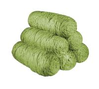 Crochet Yarn Chunky Yarn for Crochet Chunky Wool for Knitting 100g Balls x 6 Chenille Yarn Wool for Crochet Kits for Beginners Adults for Handmade Crafts Hats Blankets Scarves(Grass Green, 6pcs-600g)