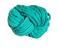 Crochet Yarn,Chunky Yarn Super Chunky Yarn Blended Arm Knitting Blanket Bulky Roving for Hand Crochet Blankets Hats Sweaters Rugs(Green)