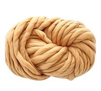 Crochet Yarn,Chunky Yarn Super Thick Yarn Soft Yarns Braided Wire About 250g Large Chunky Bulky Arm Roving Knitting(C)