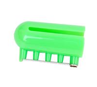 Crochet Yarn Guide Thimble Tool - Sturdy Knitting Accessory for Crocheting, Practical Gift for Grandma Mom- Green