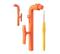 Crochet Yarn Holder Ergonomic - Elegant Durable Helper, Women Lady, Beginner Craft Lover Hobby, Art Project Stuffed Toy | Women Lady Beginner Craft Lover Hobby Art Project Stuffed Toy