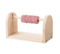 Crochet Yarn Holder Horizontal Wooden Ribbon Organizer | Thread Spool Stand for Enthusiasts, , Workshop, Craft Room, Home, Crafts, Knitting Projects