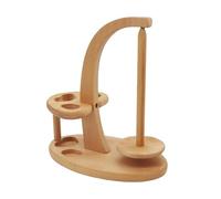 Crochet Yarn Holder | Wooden Portable Craft Tools,Crochet Thread Supplies - for Storage Knitting Sewing Wool Thread Table Stitching Crafting