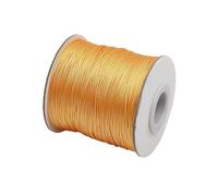 Crochet Yarn Knitting 0.5mm Korean Waxed Cotton Cord - Thread String for DIY Bracelet, Necklace & Jewelry Making Findings (10m/Roll)(DYL)