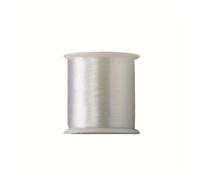 Crochet Yarn Knitting 100m Nylon Invisible Thread for Hanging Ornaments and Sew Hobby Strong and Wire Bracelet Jewelry DIY(1 White)