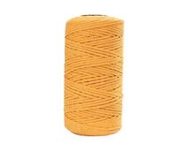 Crochet Yarn Knitting 150g Cotton Yarn, Medium coarse, Handmade Woven to Make Backpacks, Sweaters, Scarves, Shoes(07 Golden Yellow)