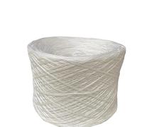 Crochet Yarn Knitting 250g/ Ball Acetic Tencel Pure Cotton Wool Silk Soft Dyed Thread DIY Hand-Knitted Stick Crochet Shawl Scarf Weaving Material(Army Green)