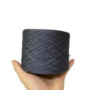 Crochet Yarn Knitting 250g/ Ball Acetic Tencel Pure Cotton Wool Silk Soft Dyed Thread DIY Hand-Knitted Stick Crochet Shawl Scarf Weaving Material(Silver)