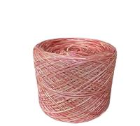 Crochet Yarn Knitting 250g/ Ball Acetic Tencel Pure Cotton Wool Silk Soft Dyed Thread DIY Hand-Knitted Stick Crochet Shawl Scarf Weaving Material(Duck Green)