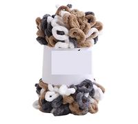 Crochet Yarn Knitting Wool, 100g/Ball Hand-Knitted Coarse Thread Puffy Soft Chunky Yarn Crochet Knitted Blanket Scarf(Color-16)