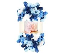 Crochet Yarn Knitting Wool, 4pcs Chunky Chenille Yarn for Hand Woven Blanket, Hand Woven Scarf, Crochet Knitted Blanket, 100g/Ball(Color-39)