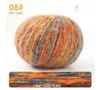 Crochet Yarn Mohair Spring, Autumn and Handmade Knitted Sweater Scarf Hat Pants Carpet Throw Shawl 300g