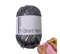 Crochet Yarn - Polyester 40 m | Craft Set | Textile Yarn for Knitting, Weaving Needles, DIY Projects, Creative Design and Home Textiles