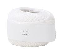 Crochet Yarn Popular Lace Line Cotton Hand Crocheted Summer Silk Light Thin Line (6602 Milky White)