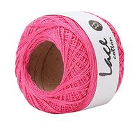 Crochet Yarn Popular Lace Line Cotton Hand Crocheted Summer Silk Light Thin Line (6615 Rose red)