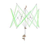 Crochet Yarn Winder - ABS and Swift Metal Yarn Winder | Craft Accessory | Umbrella Yarn Holder for Embroidery, Crochet, Knitting, Winding, Studio Dome