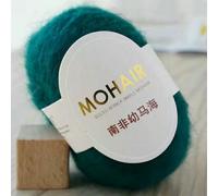Crochet YarnSoft Warm Long Hair Fine Baby Wool for Hand Knitting Sweater DIY Material 25g