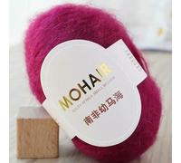 Crochet YarnSoft Warm Long Hair Fine Baby Wool for Hand Knitting Sweater DIY Material 25g