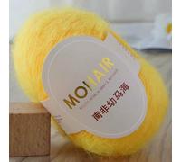 Crochet YarnSoft Warm Long Hair Fine Baby Wool for Hand Knitting Sweater DIY Material 25g