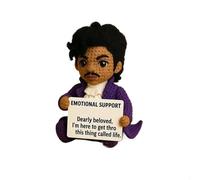 Crocheted Emotional Support Dolls, Positive Affirmation Crochet, Small Funny Cute Encouragement Gifts for Women (A#)