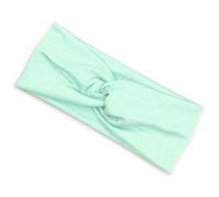 Crocheted Headband Leopard Print Sports Head Band Sweatband High Elasticity Hair Styling Accessories for Sporting Mint green