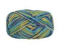 Crocheted Yarn 5 Strands Colorful Soft Cotton Knitting Wool Yarn Crochet Craft Fancy DIY Hand Sweater Clothes(Color17)