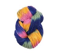 Crocheted Yarn 50g/Roll Colorful Rainbow Segment Dyed Wool Yarn DIY Hand Knitting Crochet Thread for Sweater Scarf Shawl(08)