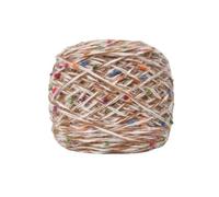 Crocheted Yarn 60g Hook Rainbow Sugar Candy Bean Thread Cute Yarn Wool for Knitting DIY Weave Craft Scarf Hand Mixed(Color 03)