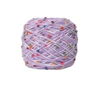 Crocheted Yarn 60g Hook Rainbow Sugar Candy Bean Thread Cute Yarn Wool for Knitting DIY Weave Craft Scarf Hand Mixed(Color 10)