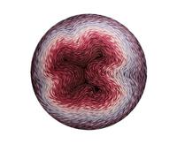 Crocheted Yarn Cotton Blend Yarn 220g Gradient Color Cake Thread DIY Hand-Woven Scarf Shawl Rainbow Skirt(Color19)