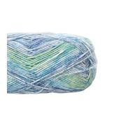 Crocheted Yarn Milk Cotton Segment Dyed Yarn Colorful Hand Knitting Crochet Rainbow Spray Dot Wool Knitted Sweater Scarf Cake Thread(Color8)