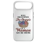 Crocheter Crochet Knitting A women who like Knitting Case for iPhone Air