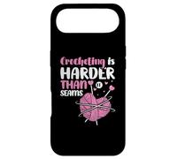 Crocheting is harder than it seams - Crocheter Crochet Case for iPhone Air