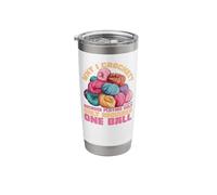 Crocheting Pun Why I Crochet? Because Playing Golf Only Stainless Steel Insulated Tumbler