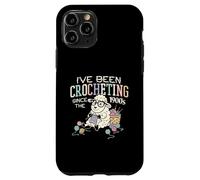 Crocheting Since the 1900s Vintage Craft crafting Lover Mom Case for iPhone 11 Pro