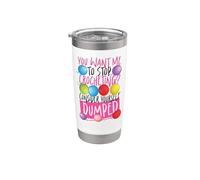 Crocheting You Want Me to Stop Crocheting? Consider Yourself Stainless Steel Insulated Tumbler