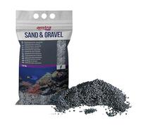 Amtra Croci Black Ceramized Quartz - Fine Quartz Aquarium Sand for Freshwater or Saltwater 2-3mm Grit 10kg Quantity